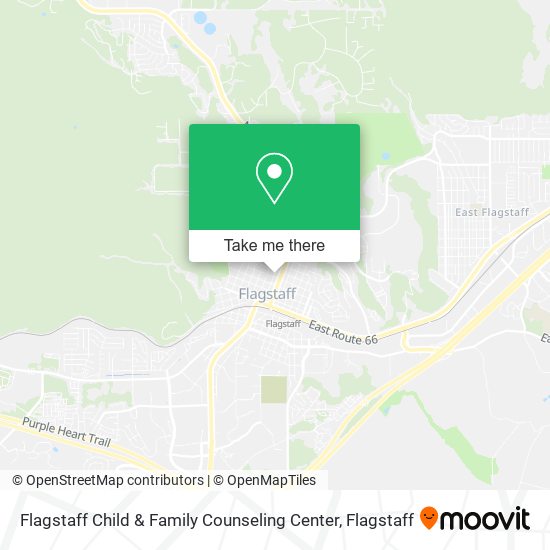 Flagstaff Child & Family Counseling Center map