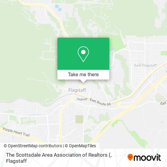 The Scottsdale Area Association of Realtors map