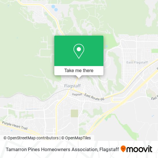 Tamarron Pines Homeowners Association map