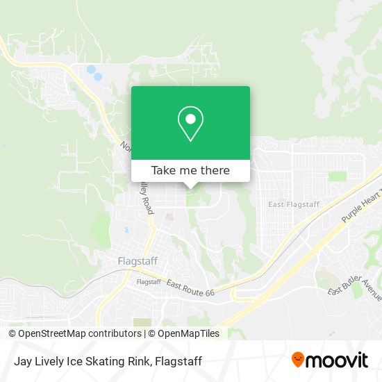 Jay Lively Ice Skating Rink map