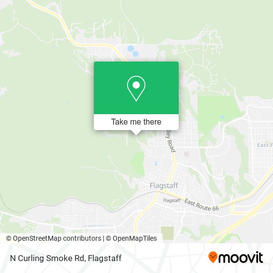 N Curling Smoke Rd map