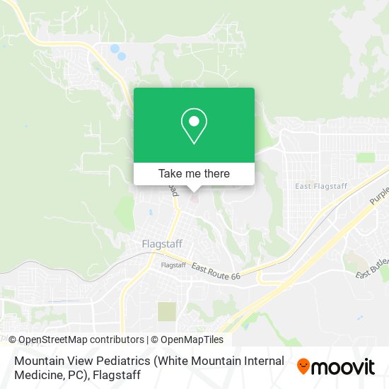 Mountain View Pediatrics (White Mountain Internal Medicine, PC) map