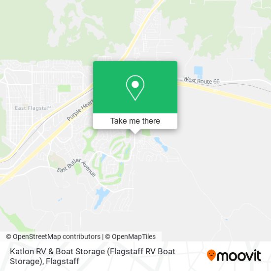 Katlon RV & Boat Storage map