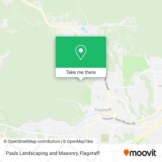 Pauls Landscaping and Masonry map