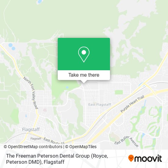 The Freeman Peterson Dental Group (Royce, Peterson DMD) map