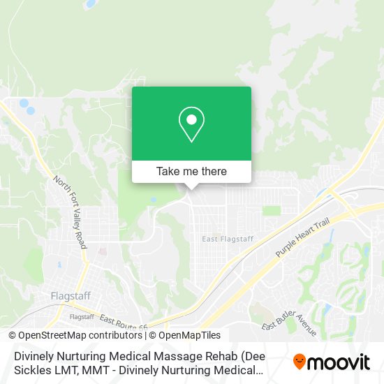 Divinely Nurturing Medical Massage Rehab map