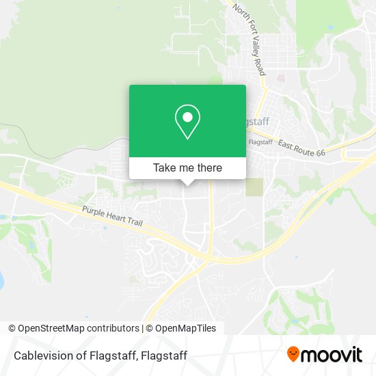 Cablevision of Flagstaff map