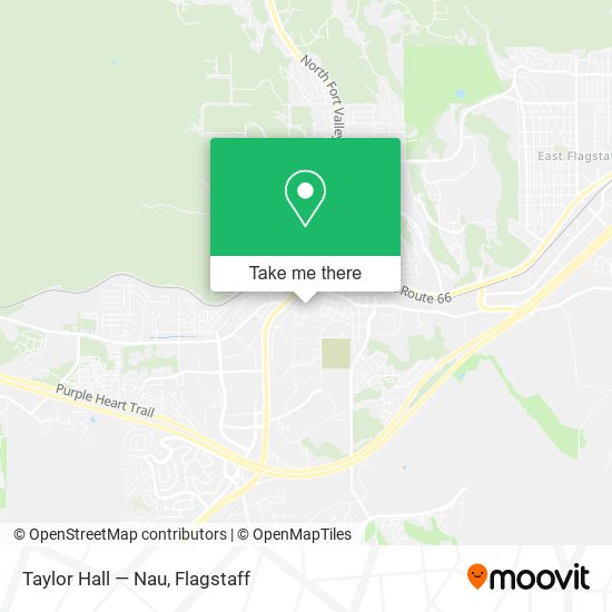 Mapa de Taylor Hall — Nau