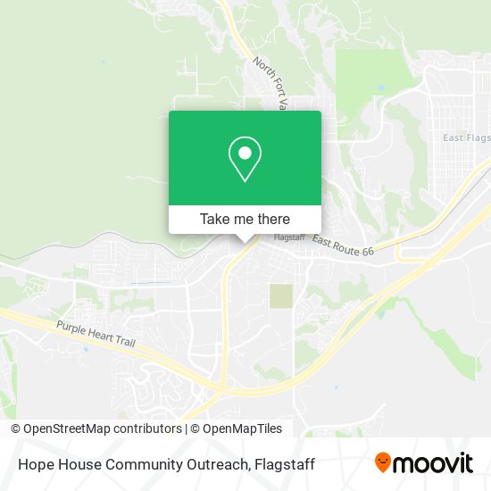 Mapa de Hope House Community Outreach