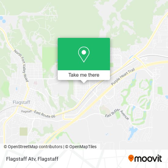 Flagstaff Atv map