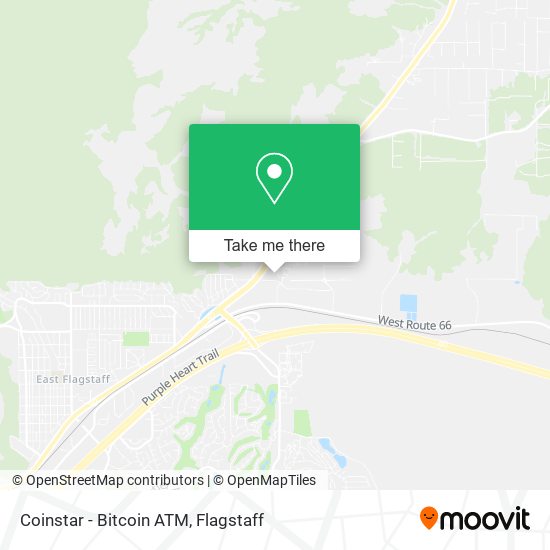 Coinstar - Bitcoin ATM map