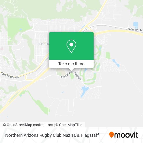 Mapa de Northern Arizona Rugby Club Naz 10's