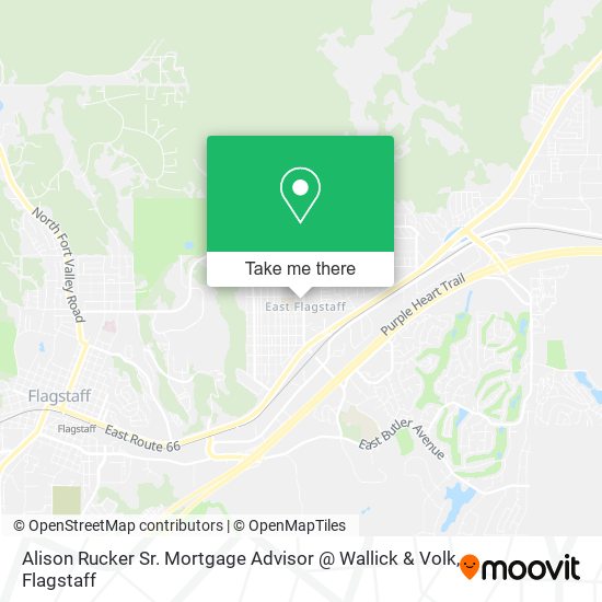 Mapa de Alison Rucker Sr. Mortgage Advisor @ Wallick & Volk