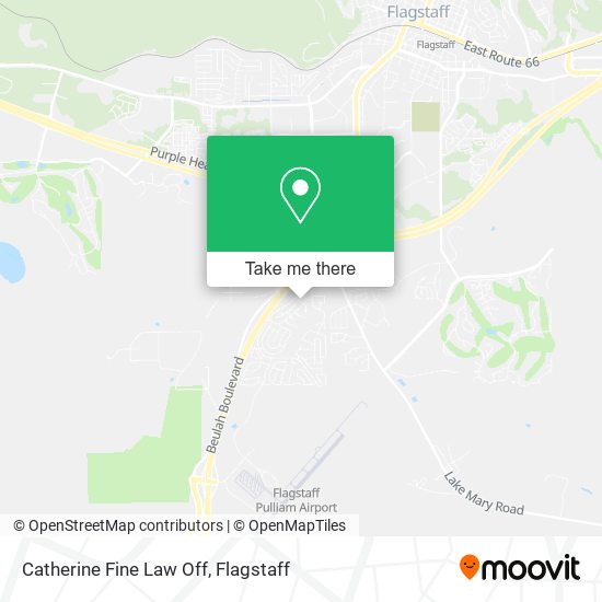 Mapa de Catherine Fine Law Off