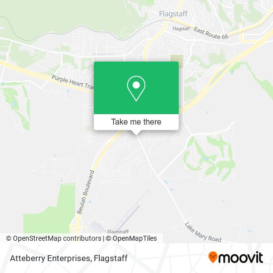 Atteberry Enterprises map