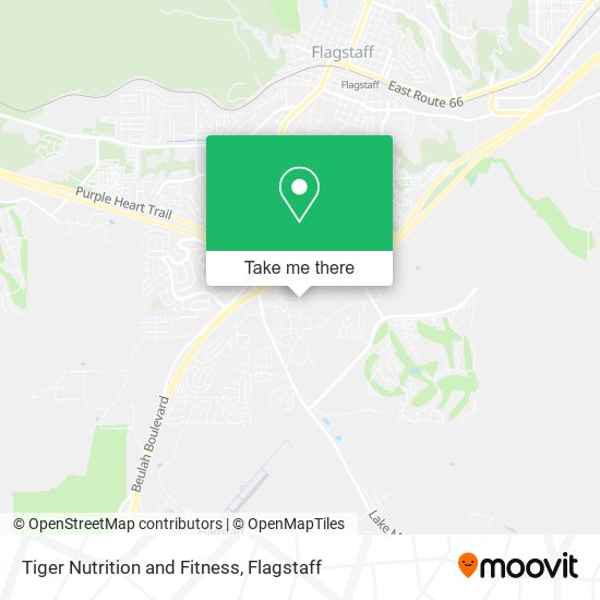 Tiger Nutrition and Fitness map