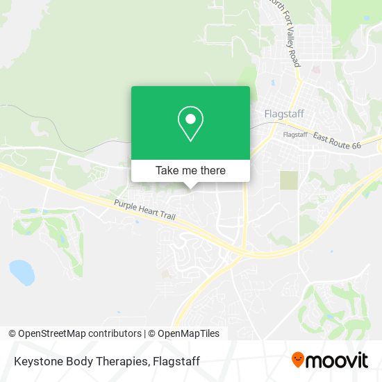 Keystone Body Therapies map
