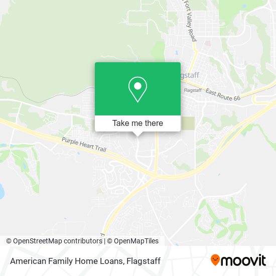American Family Home Loans map