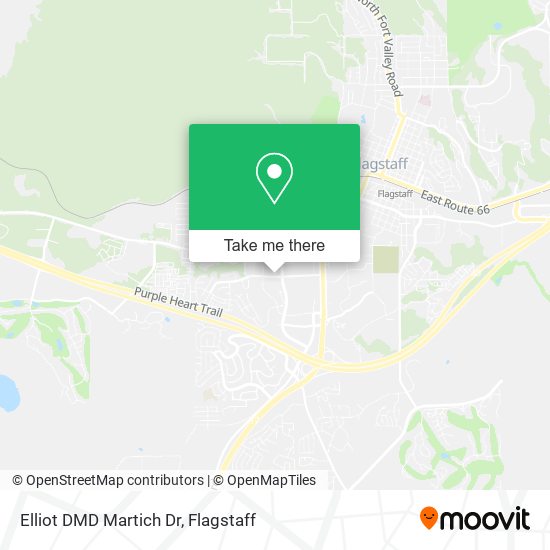 Elliot DMD Martich Dr map