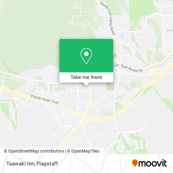 Taawaki Inn map