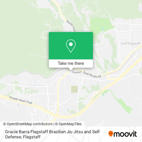 Gracie Barra Flagstaff Brazilian Jiu Jitsu and Self Defense map
