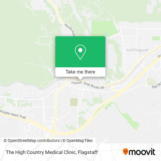 Mapa de The High Country Medical Clinic