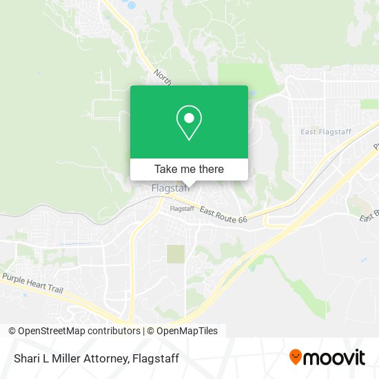 Shari L Miller Attorney map