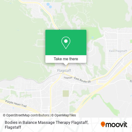 Mapa de Bodies in Balance Massage Therapy Flagstaff