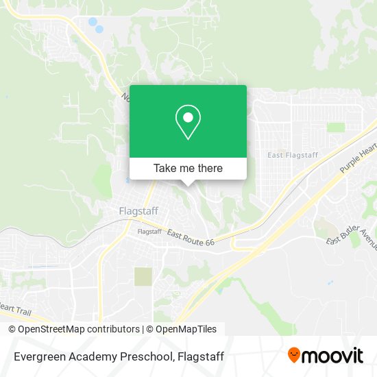 Evergreen Academy Preschool map