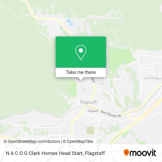 N A C O G Clark Homes Head Start map