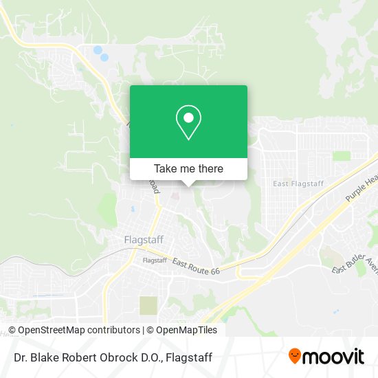 Dr. Blake Robert Obrock D.O. map