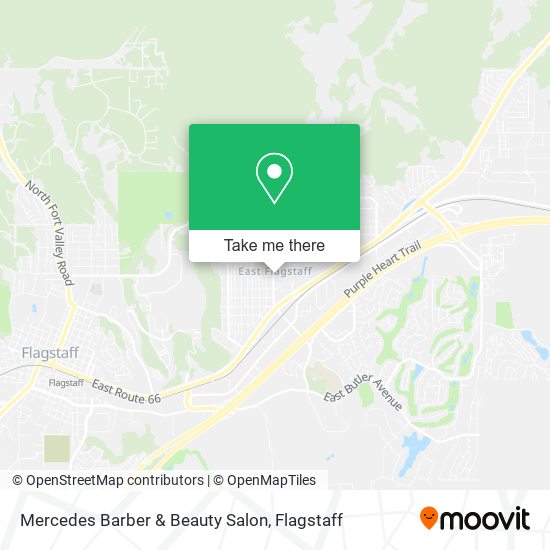 Mercedes Barber & Beauty Salon map