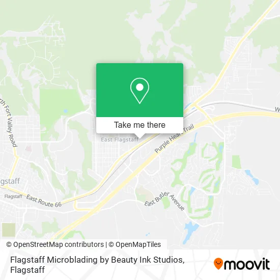 Mapa de Flagstaff Microblading by Beauty Ink Studios