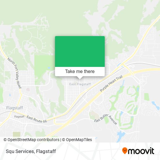Mapa de Squ Services
