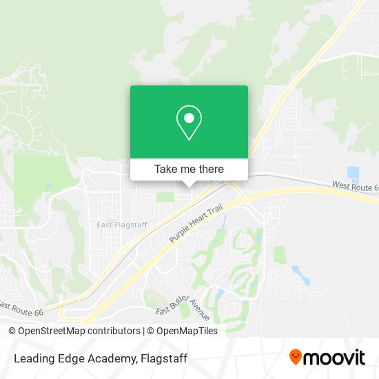 Mapa de Leading Edge Academy