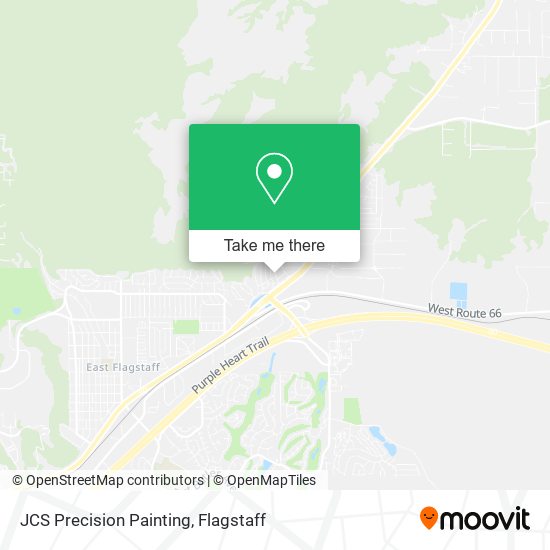 JCS Precision Painting map