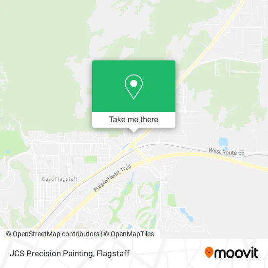 Mapa de JCS Precision Painting
