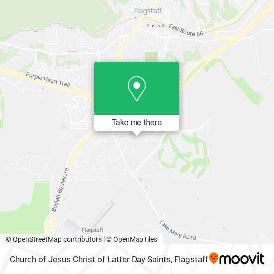 Church of Jesus Christ of Latter Day Saints map