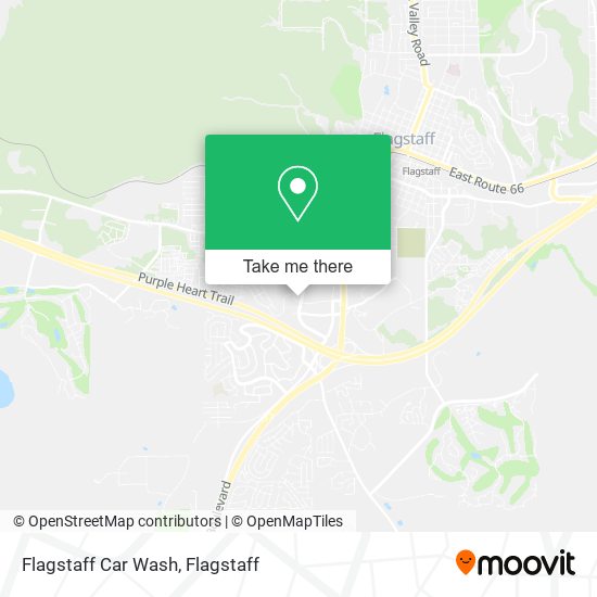 Mapa de Flagstaff Car Wash