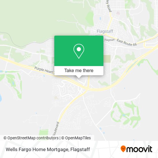 Mapa de Wells Fargo Home Mortgage