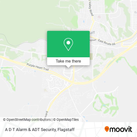 Mapa de A D T Alarm & ADT Security