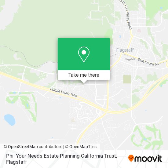 Phil Your Needs Estate Planning California Trust map
