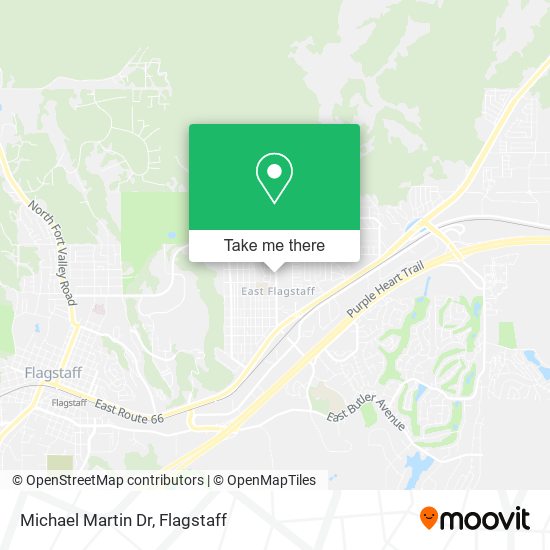 Michael Martin Dr map