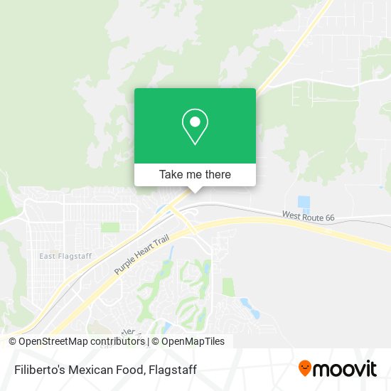 Filiberto's Mexican Food map