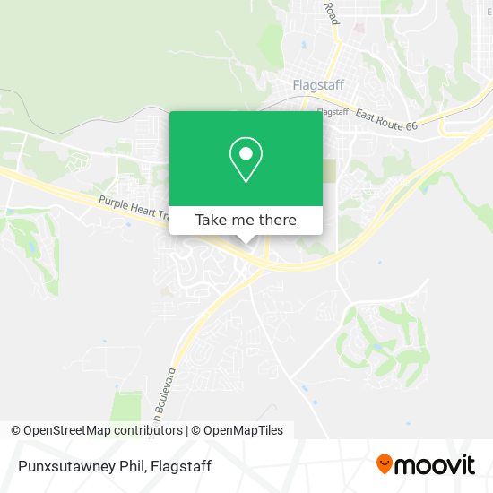 Mapa de Punxsutawney Phil