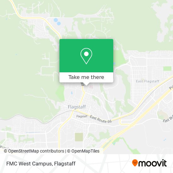 FMC West Campus map