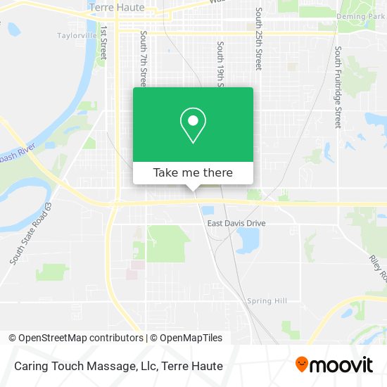 Mapa de Caring Touch Massage, Llc