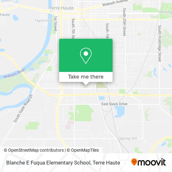 Mapa de Blanche E Fuqua Elementary School