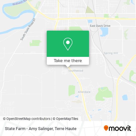 State Farm - Amy Salinger map