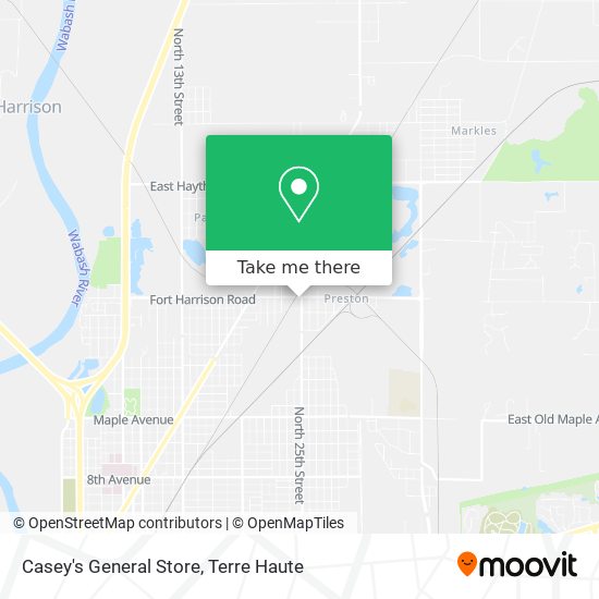Casey's General Store map